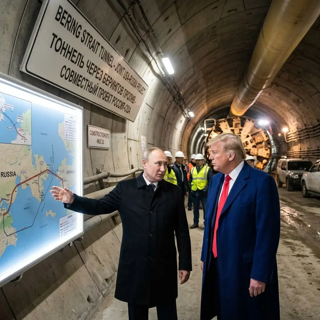 Туннель Путина — Трампа с Чукотки на Аляску: что нам ждать после подписания соглашения?